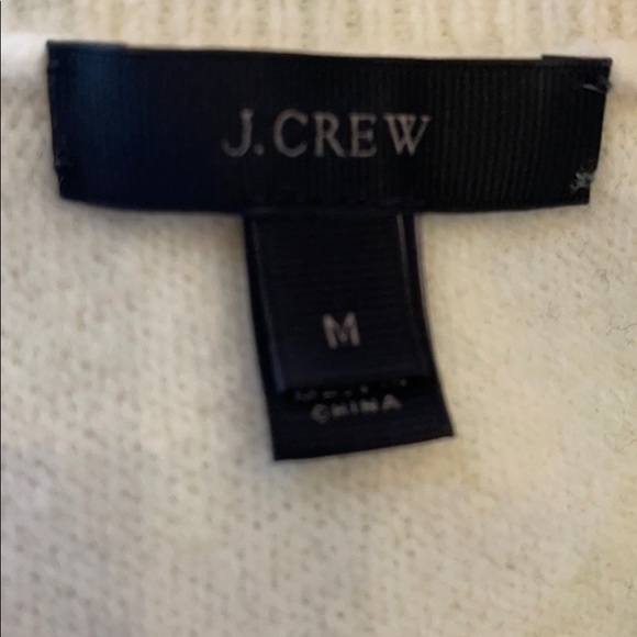 Jcrew ivory sweater with black bow - Picture 5 of 6